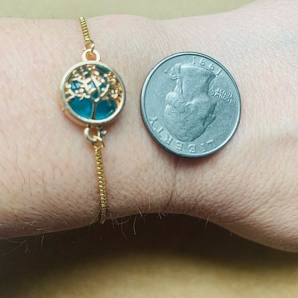 ✨Mother & Daughter Tree of Life Bracelets✨18k Gold Adjustable Bracelet ✨ Mom - Picture 11 of 12